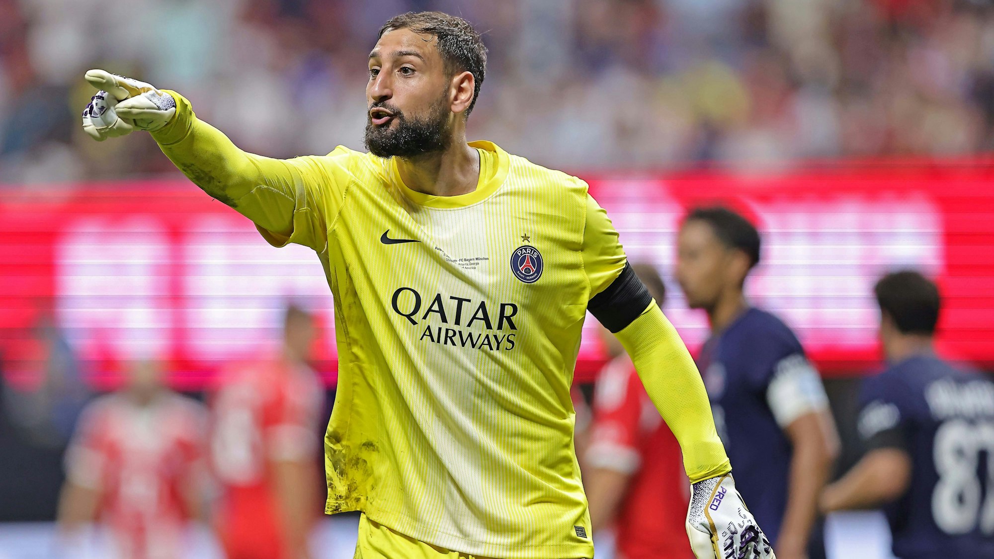 Gianluigi Donnarumma ist der Stammtorwart von PSG.