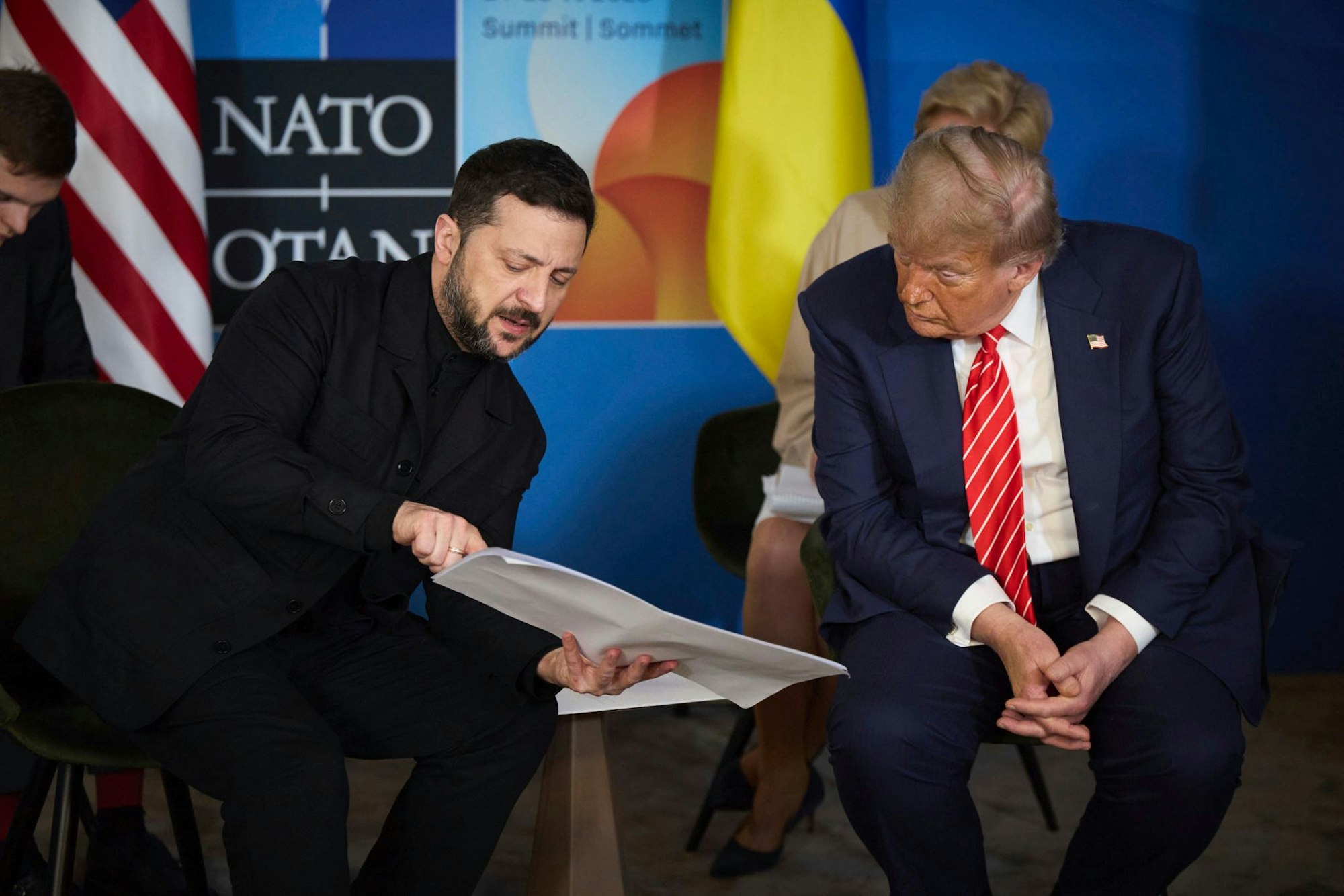 Selenskyj und Trump vereinbaren einem Bericht zufolge die Ablösung der ukrainischen Botschafterin in Washington. (Archivbild)