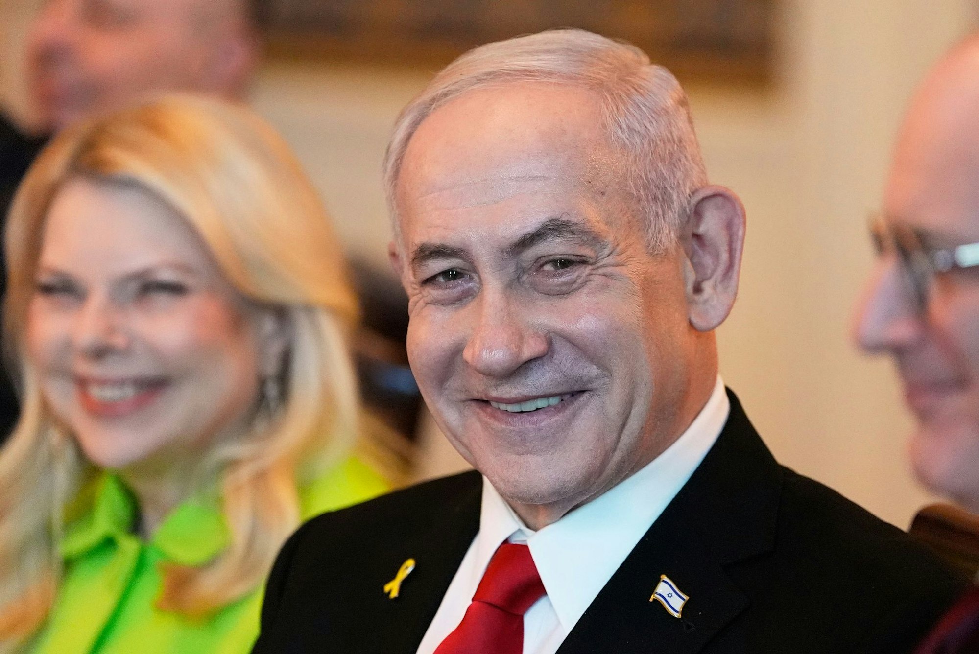 Israels Regierungschef Netanjahu lobt die Verdienste von US-Präsident Trump.
