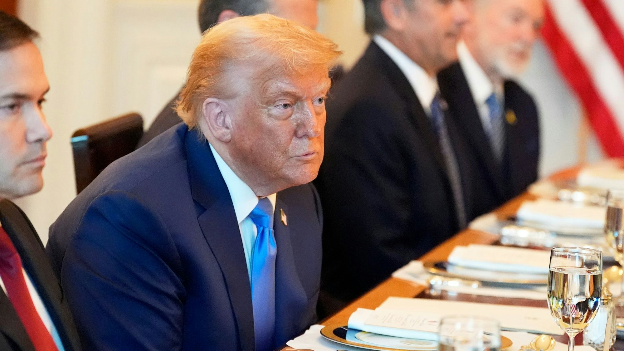US-Präsident Donald Trump will sich in Sachen Zölle nicht festlegen.