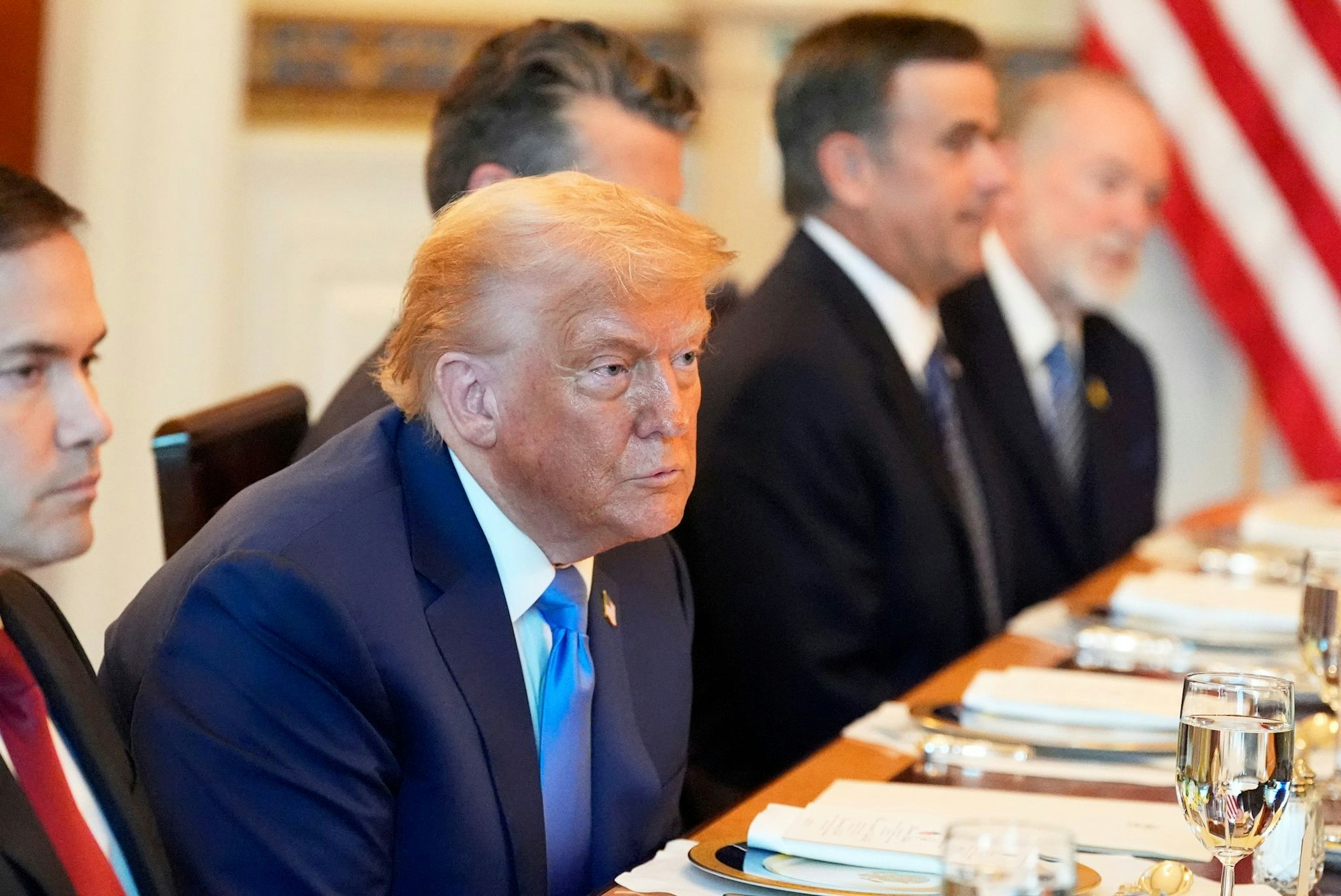 US-Präsident Trump ist zuversichtlich, dass es zu einer Waffenruhe in Gaza kommt.