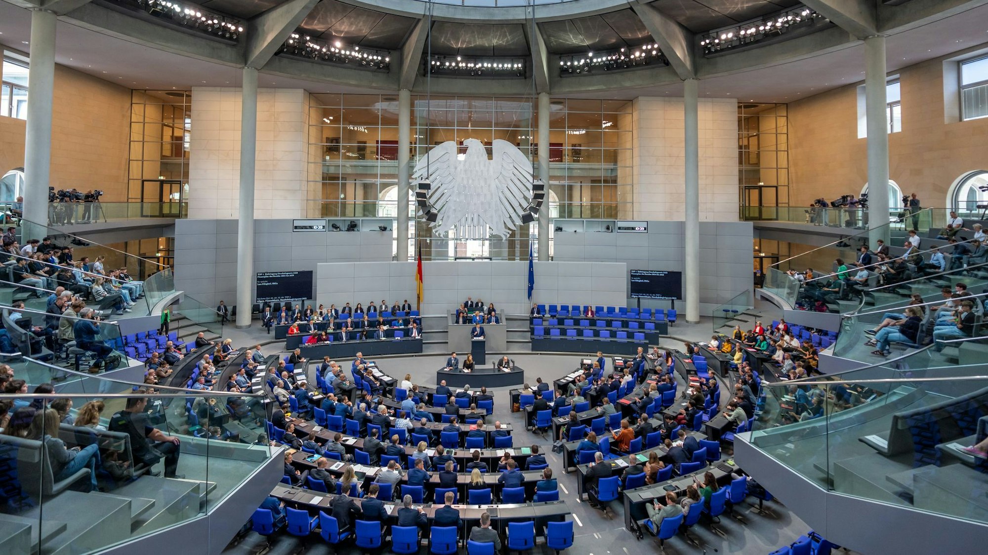 Beim Haushalt ist nun der Bundestag am Zug.
