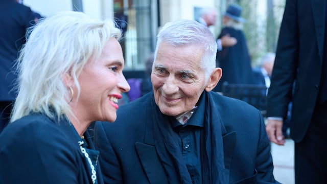 Heinz Hoenig mit seiner Frau Annika (l.).