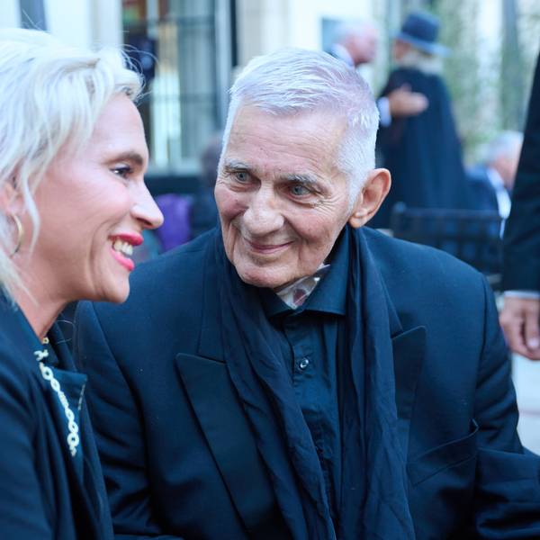 Heinz Hoenig mit seiner Frau Annika (l.).
