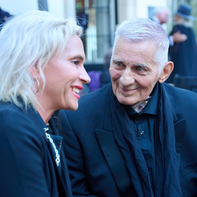 Heinz Hoenig mit seiner Frau Annika (l.).