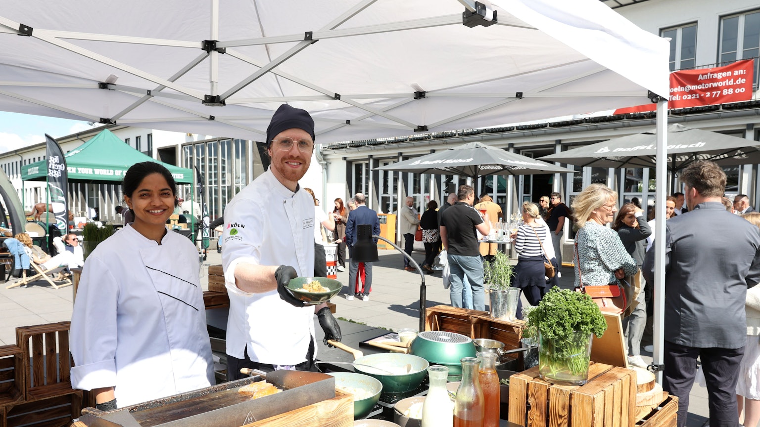 Food-Event der Cologne Fine Food Days in der Motorworld im Mai