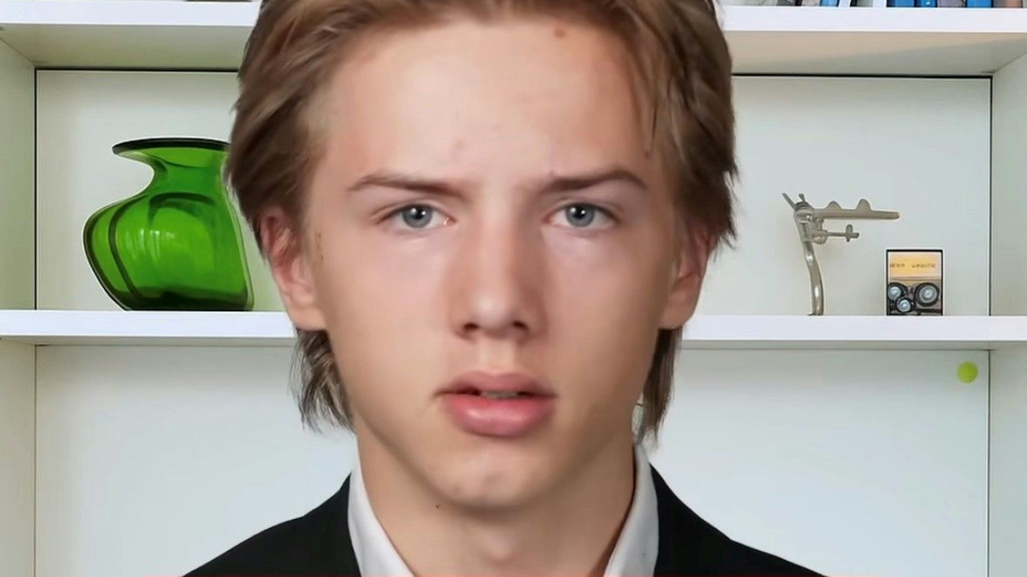 Auf dem Foto ist ein  Screenshot aus dem Video der Jungen Union zu sehen.