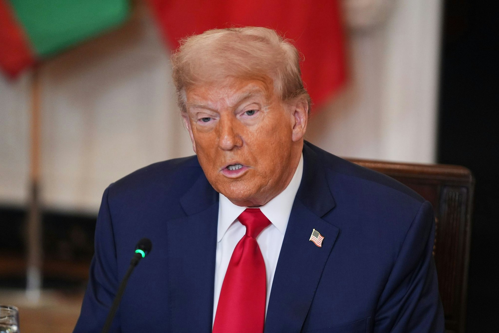 «Wir werden es uns ansehen müssen» - sagt Trump zum Wunsch der Ukraine nach einem weiteren Patriot-Luftabwehrsystem.