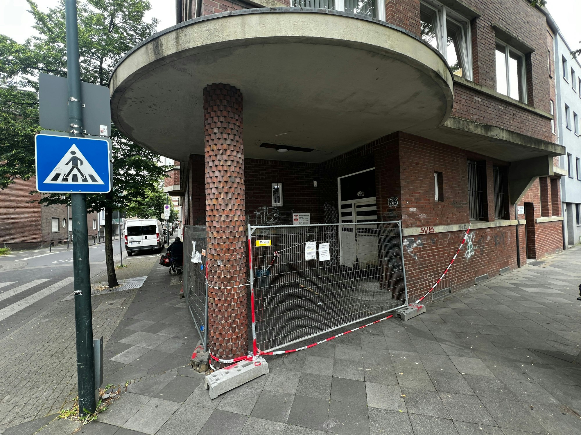 Ende Mai hatte es im Tagestreff (hier im Juli) gebrannt.