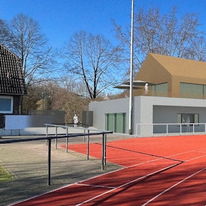 Das Bild zeigt das geplante Vereinsheim als Visualisierung.