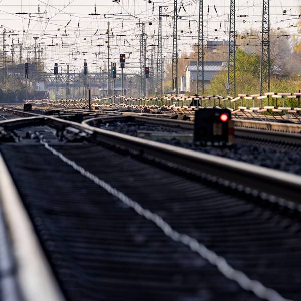 Gleise der Deutschen Bahn (Symbolfoto).