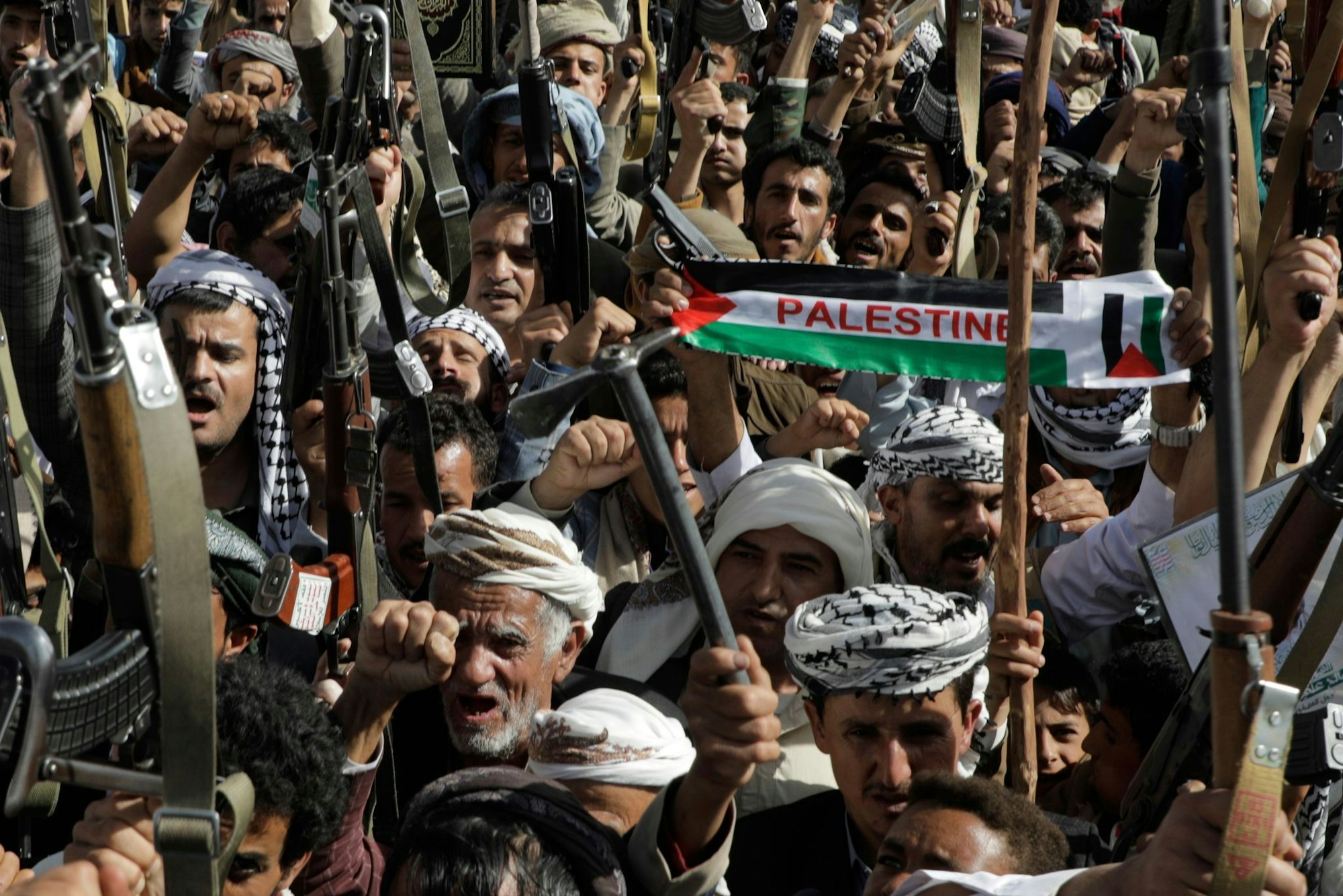 Erneut greifen die Huthi im Jemen Israel und Schiffe an. (Archivbild)