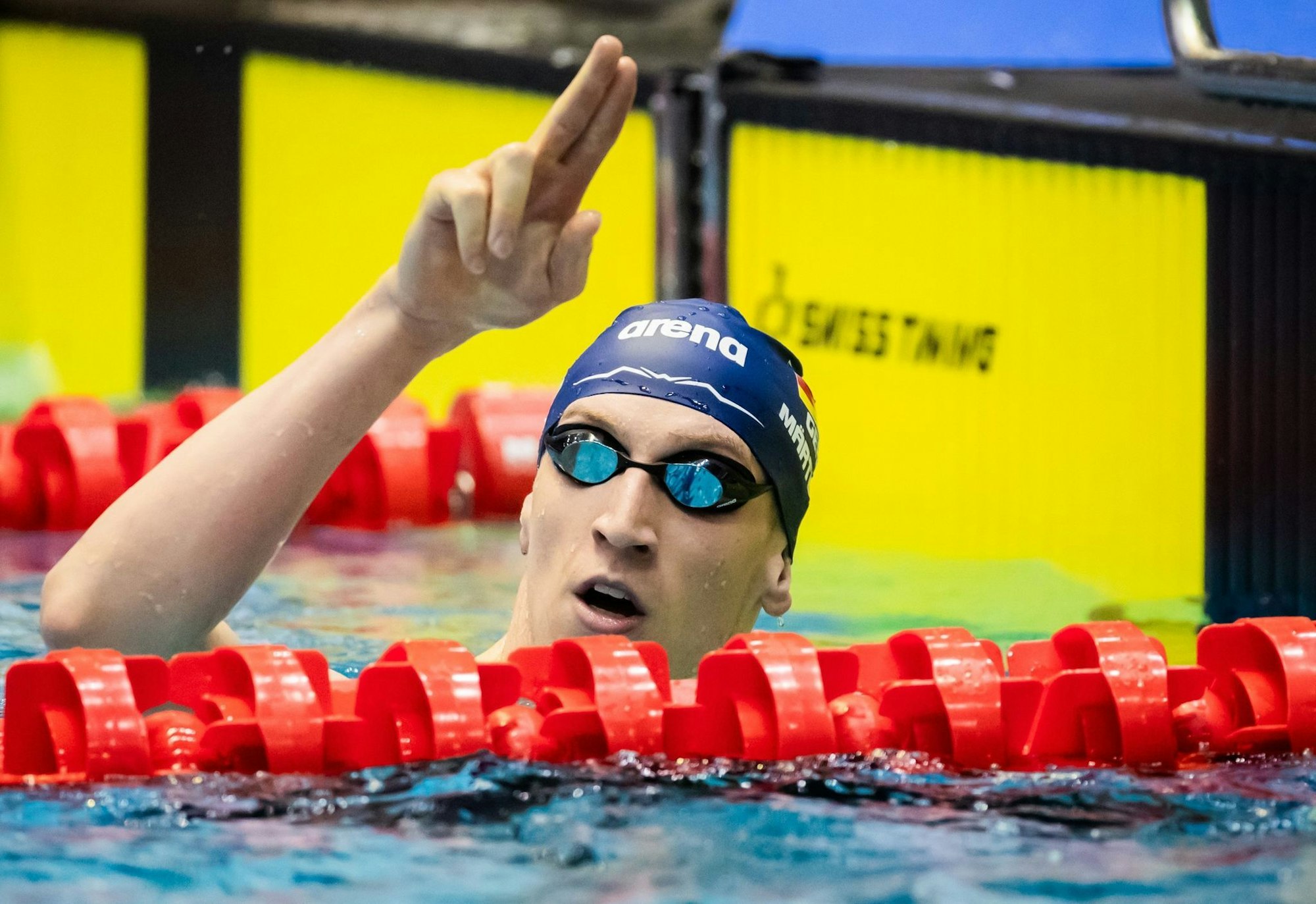 Lukas Märtens gehört bei der Schwimm-WM in Singapur über 400 Meter Freistil zu den Topfavoriten.