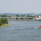 Die Mülheimer Brücke in Köln.Foto: Marius Becker/dpa