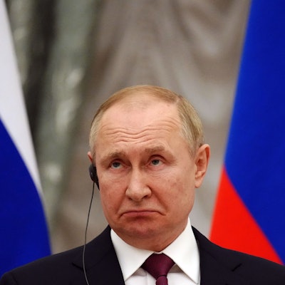 Kremlchef Wladimir Putin rückt nicht von seinem bisherigen Kurs ab. Laut Kreml-Insidern glaubt der russische Präsident weiter an einen militärischen Sieg in der Ukraine. (Archivbild)