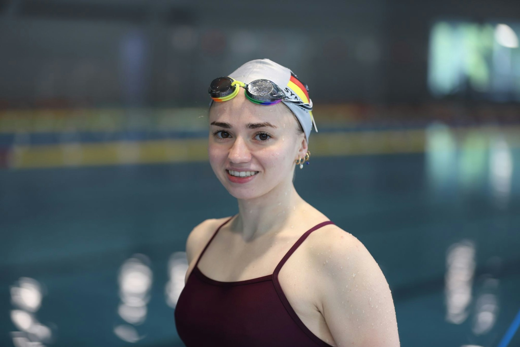 Die Synchronschwimmerin wünscht sich mehr Zentralisierung in ihrem Sport.