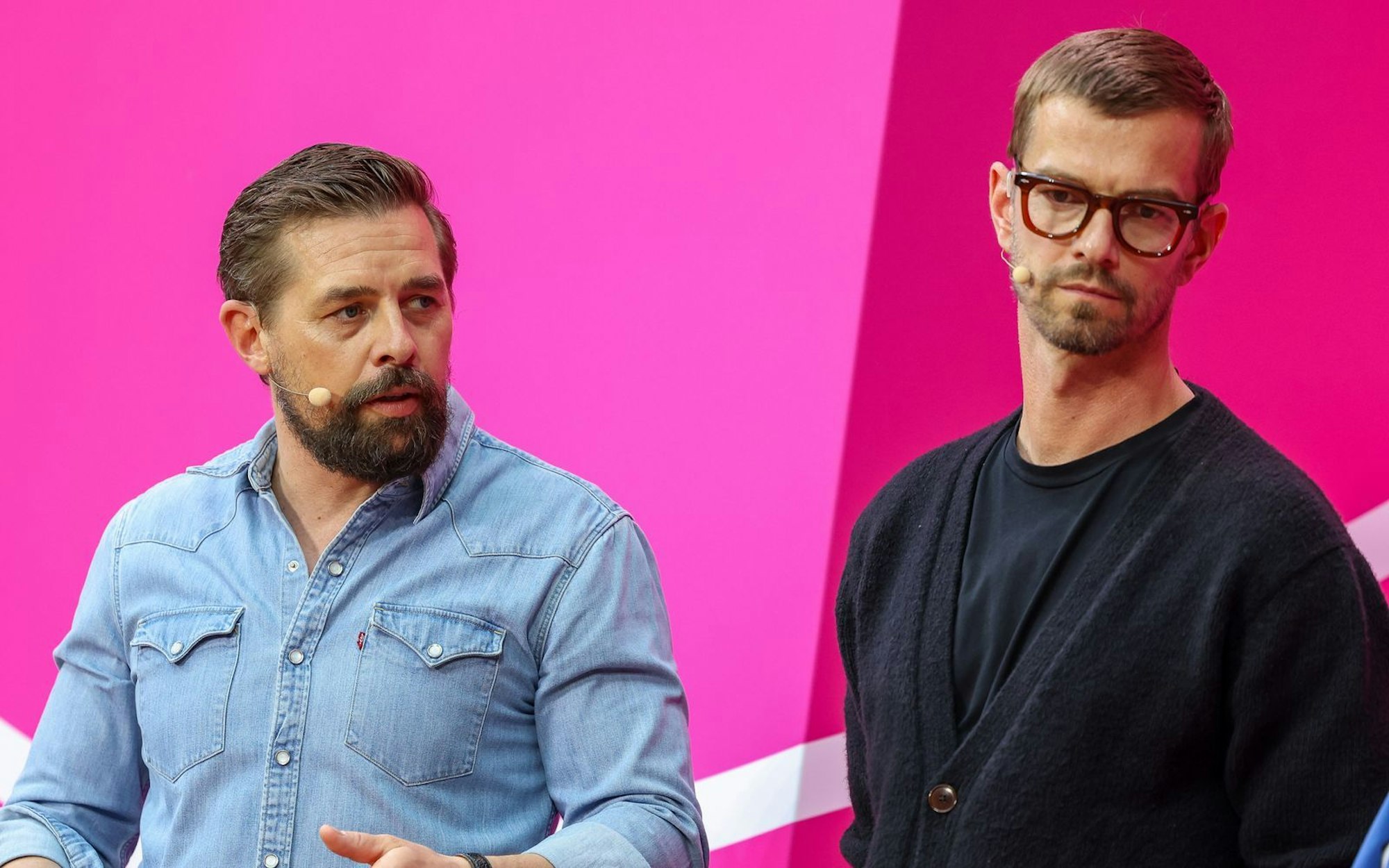 Nach 13 Jahren beenden Klaas Heufer-Umlauf (links) und Joko Winterscheidt ihr „Duell um die Welt“. (Bild: 2024 Getty Images/Gerald Matzka)
