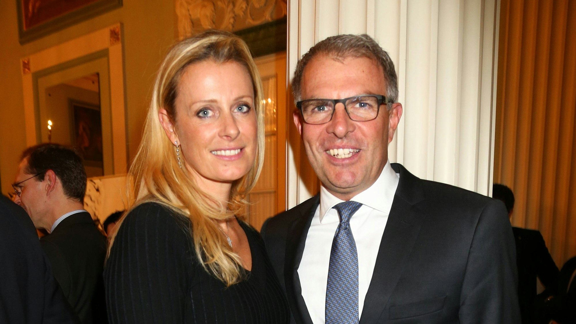 Vivian und Carsten Spohr beim Lufthansa Neujahrskonzert 2015 im Konzerthaus Berlin.