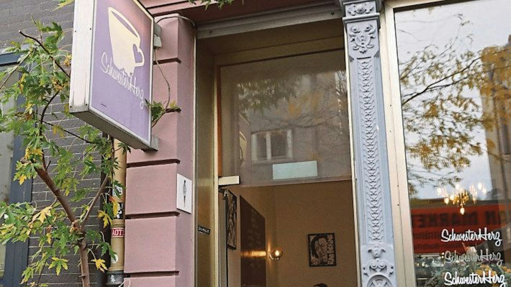 Café Schwesterherz in Ehrenfeld.