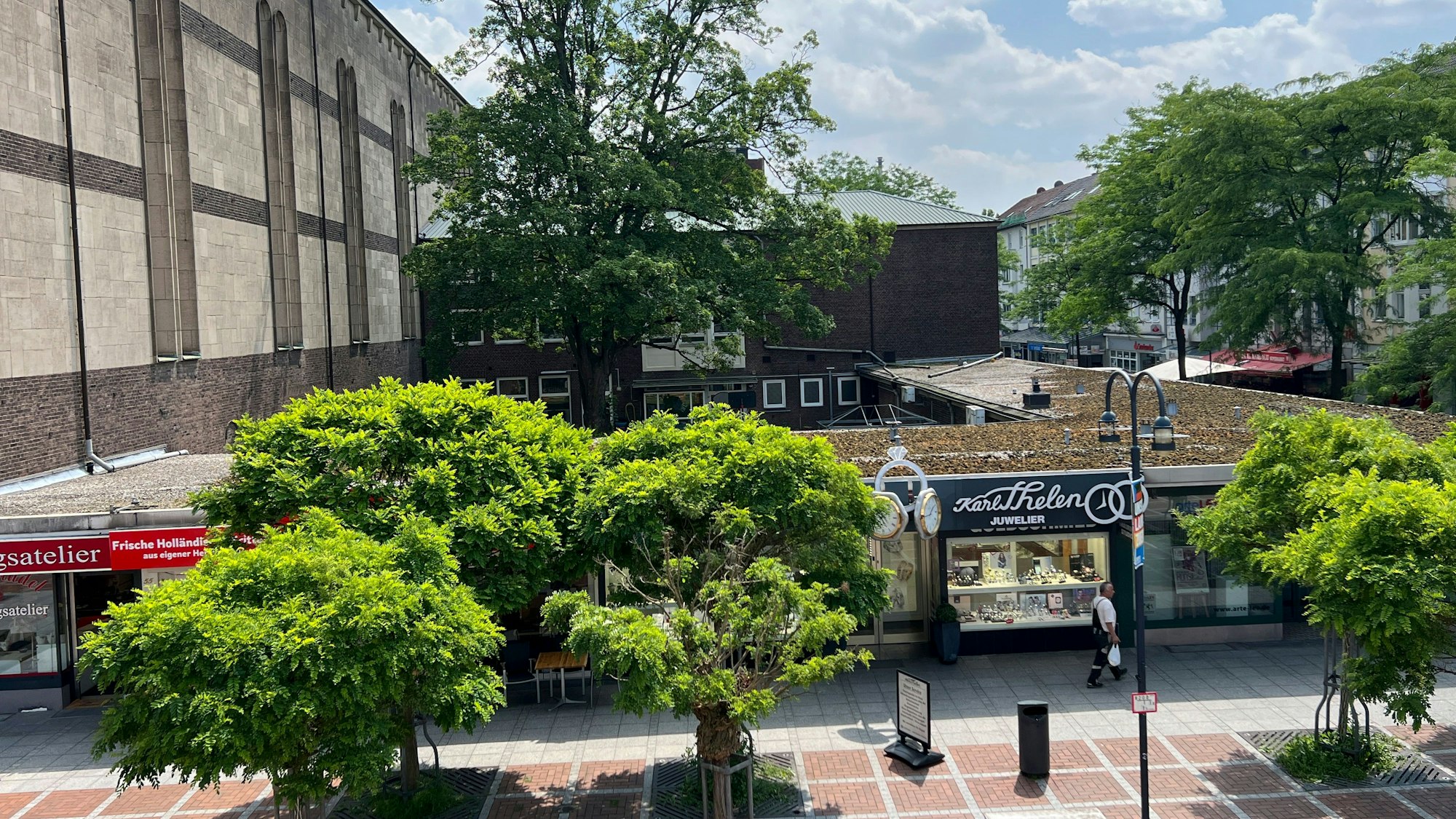 Die Umgebung von Herz Jesu