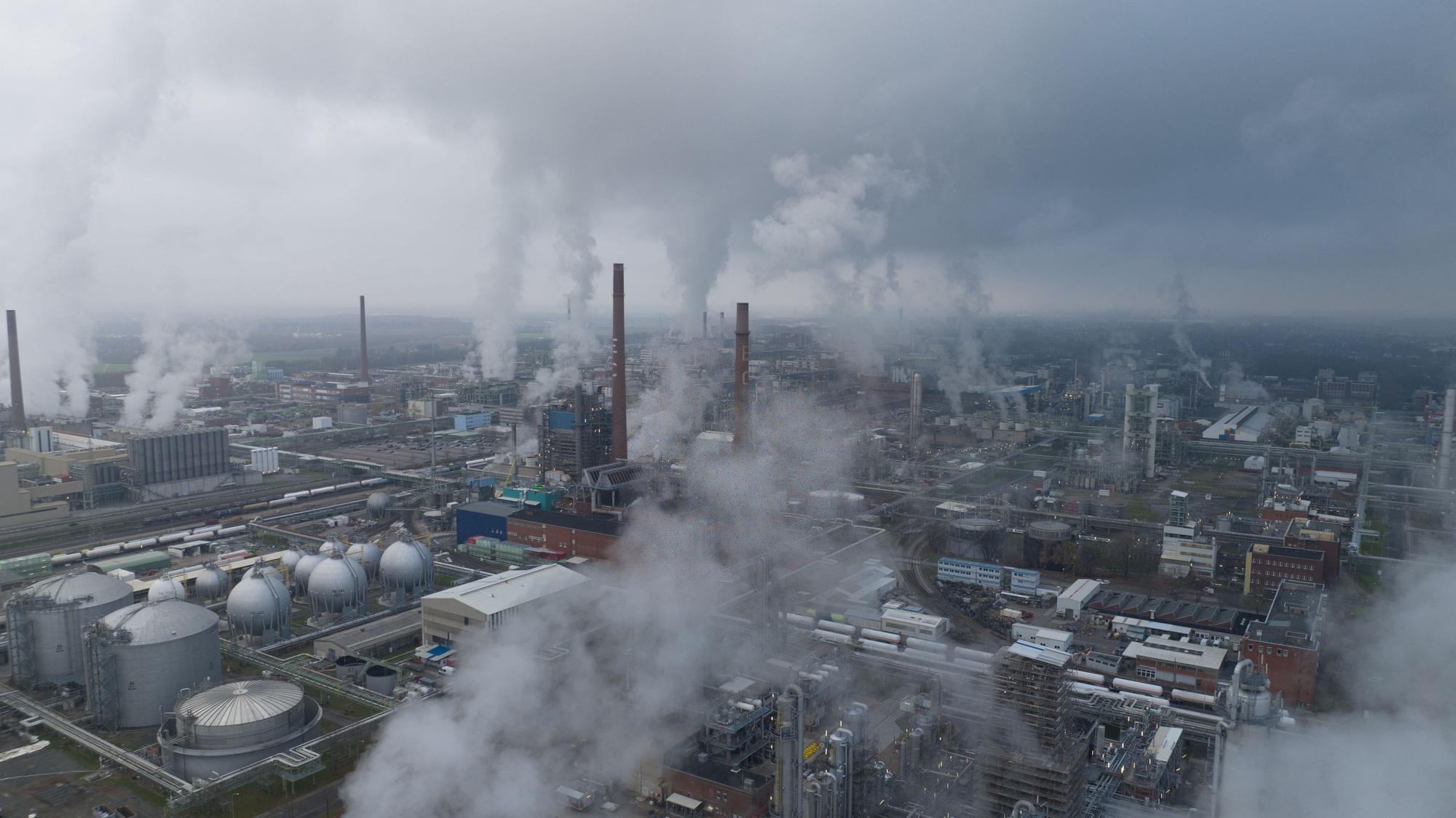 Der Chempark Dormagen.