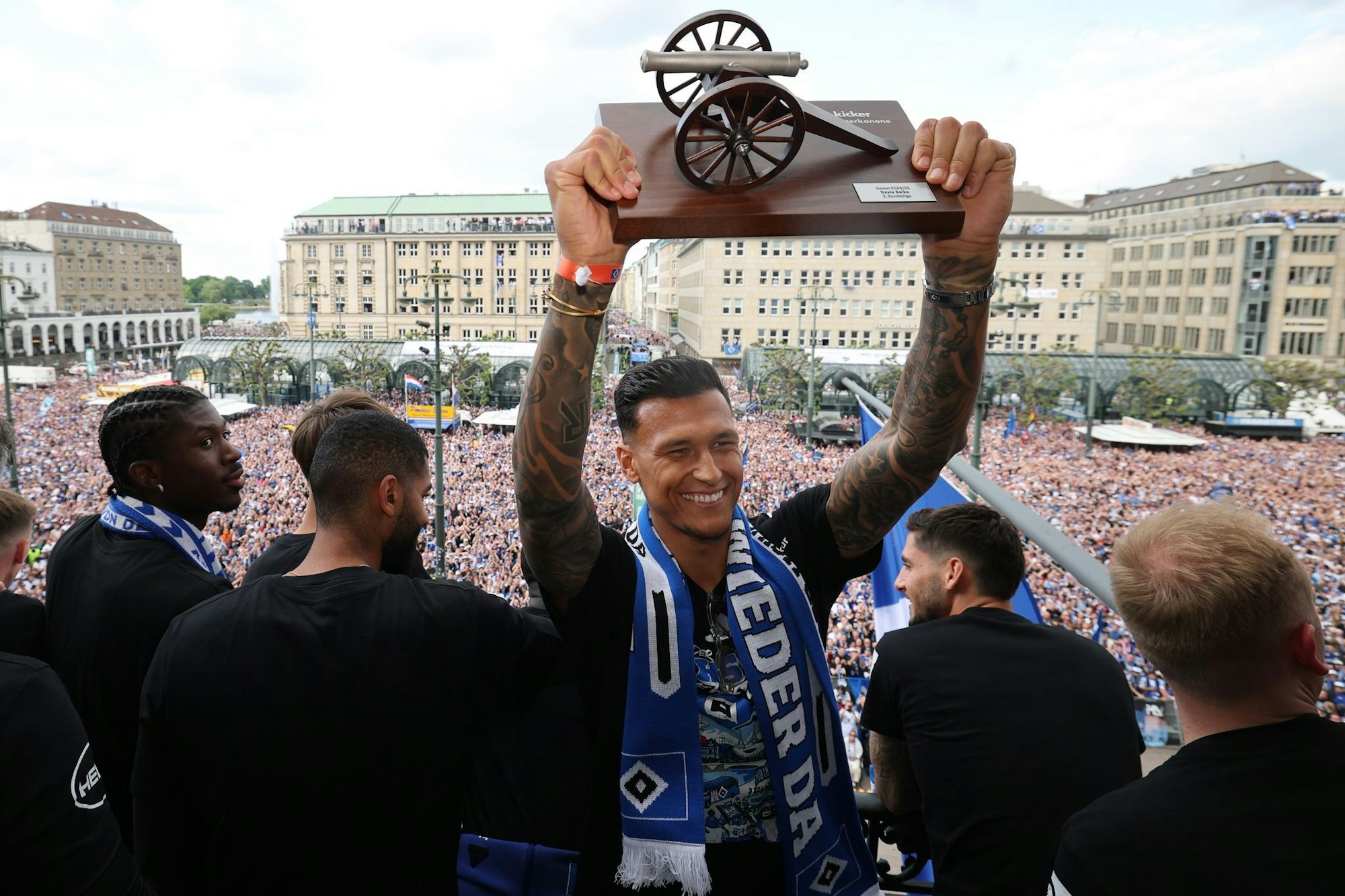 HSV-Torjäger Davie Selke spielt künftig in der Türkei.