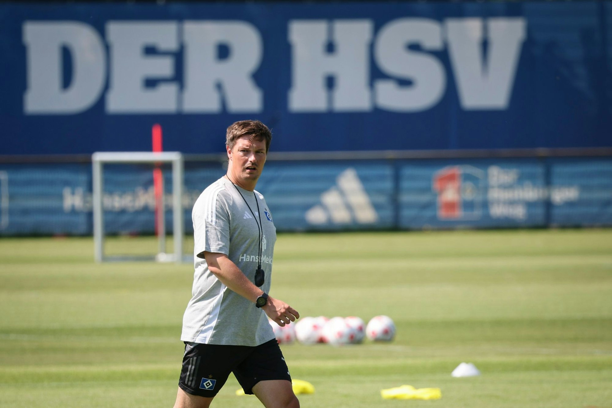 HSV-Trainer Polzin kann zufrieden sein.