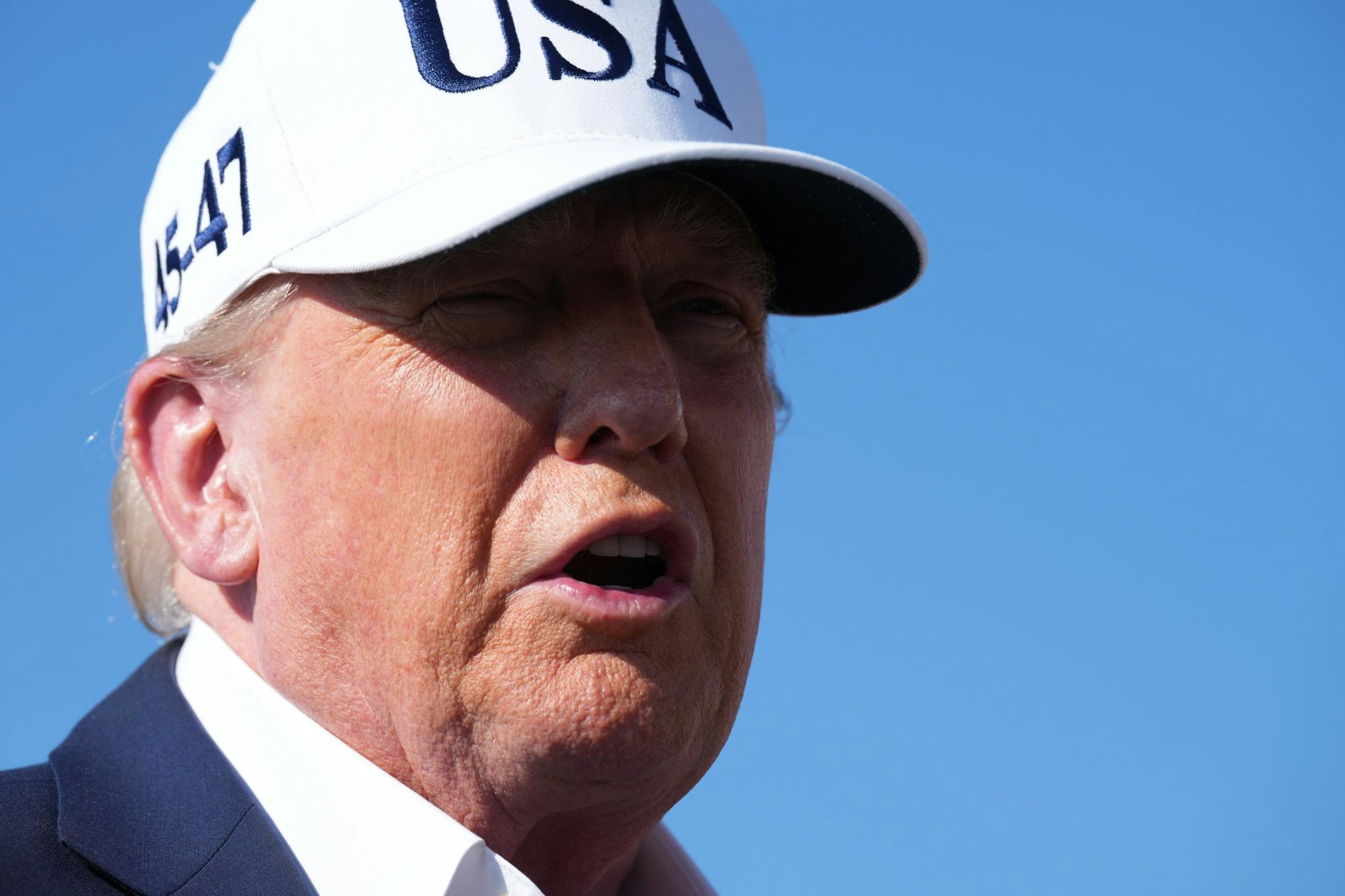 US-Präsident Trump hat Zölle gegen EU-Importe angekündigt.
