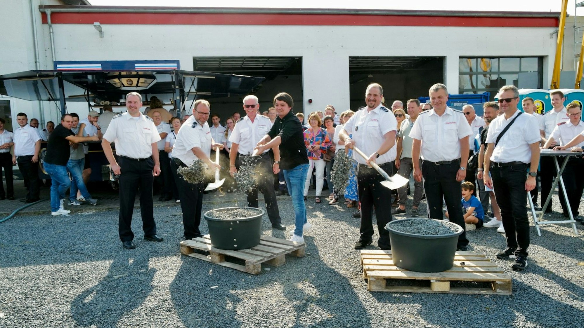 In Hennef-Hossenberg entsteht ein neues Feuerwehrgerätehaus für die neue Einheit Hosenbeerg.