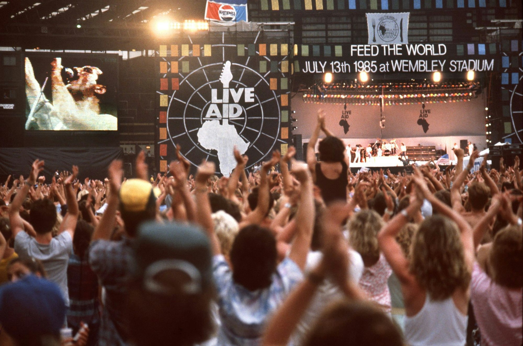 Dutzende Rock- und Popstars feierten mit Zehntausenden Fans ein Fest der Menschlichkeit bei den Konzerten in London und Philadelphia. (Archivfoto)