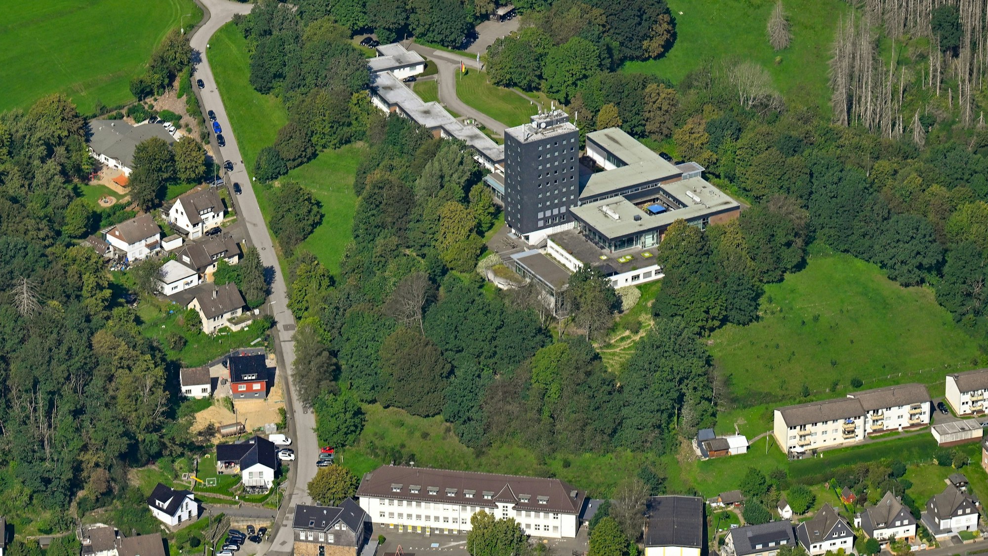 Die Region aus der Luft: Was ist hier zu sehen?