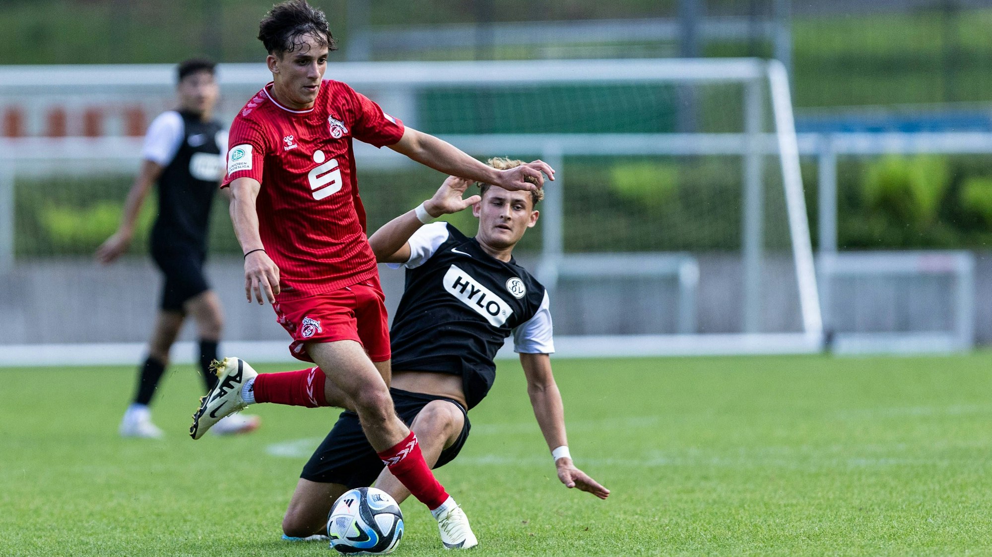 Testspiel: 1. FC Köln U19 - SV Elversberg Sportschule Hennef 10.07.2024 Jason Ponente Ramirez 1.FC Köln U19, 21 Testspiel: 1. FC Köln U19 - SV Elversberg Sportschule Hennef 10.07.2024 *** Test match 1 FC Köln U19 SV Elversberg Sportschule Hennef 10 07 2024 Jason Ponente Ramirez 1 FC Köln U19, 21 Test match 1 FC Köln U19 SV Elversberg Sportschule Hennef 10 07 2024 Copyright: xBEAUTIFULxSPORTS/Buriakovx