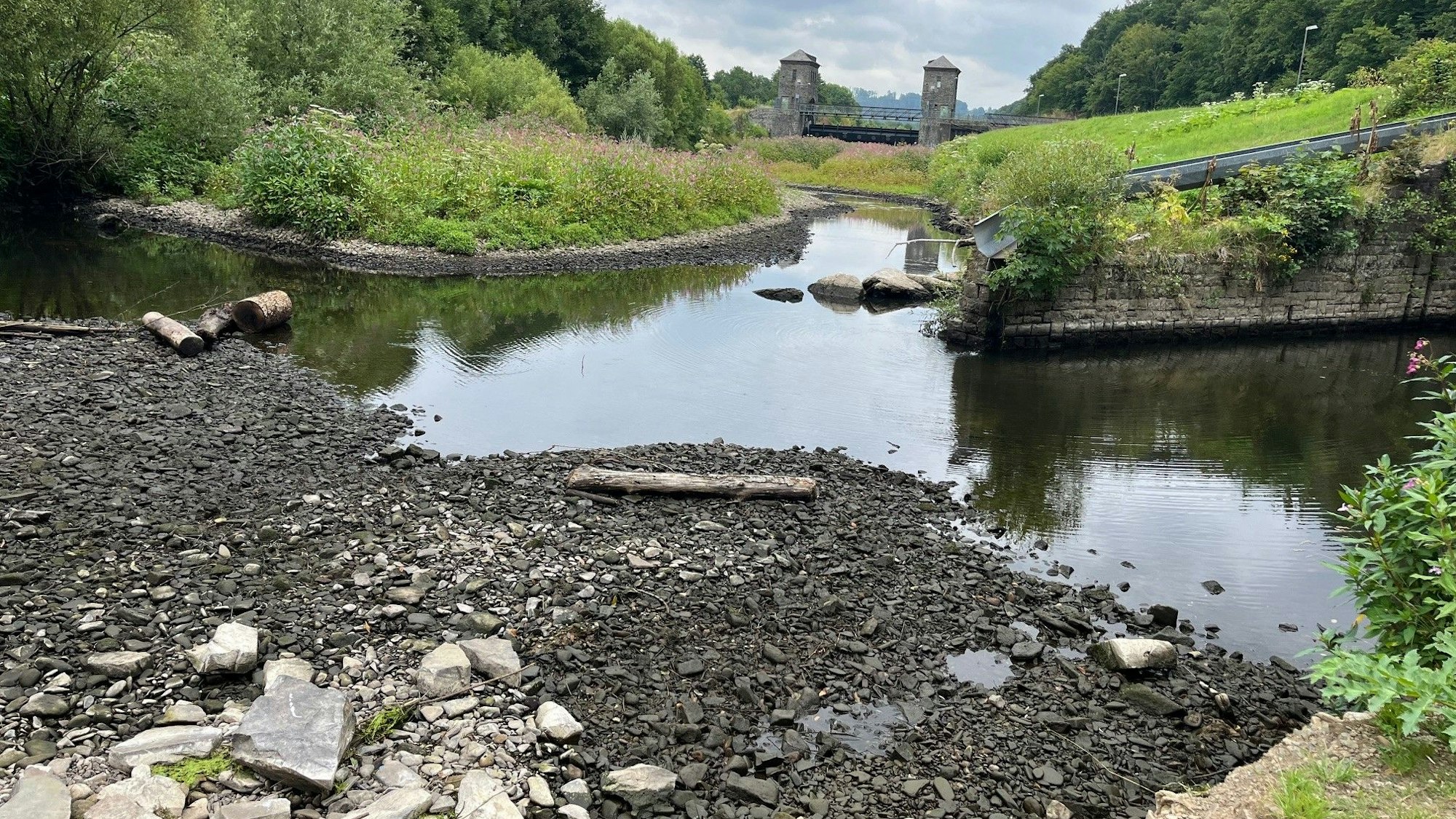Die Wasserkraftanlage Ohl-Grünscheid.