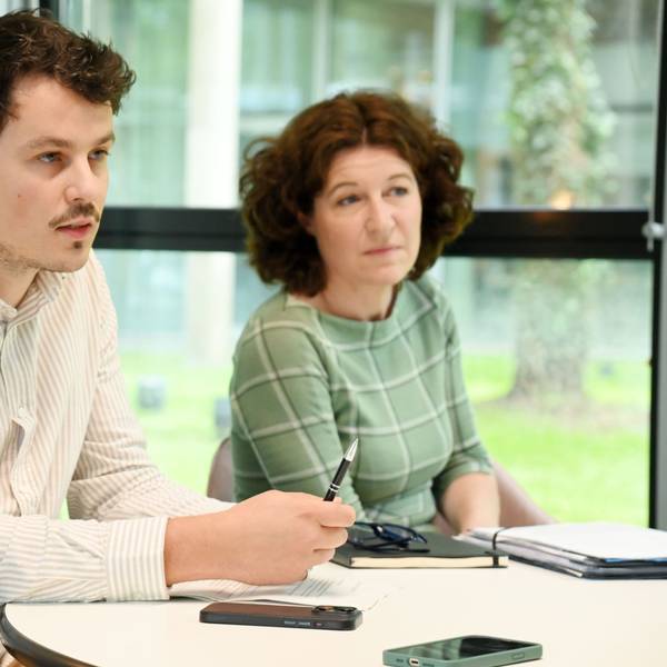 Cyrill Ibn Salem und Kirsten Jahn sind die neuen Vorsitzenden der Kölner Grünen.