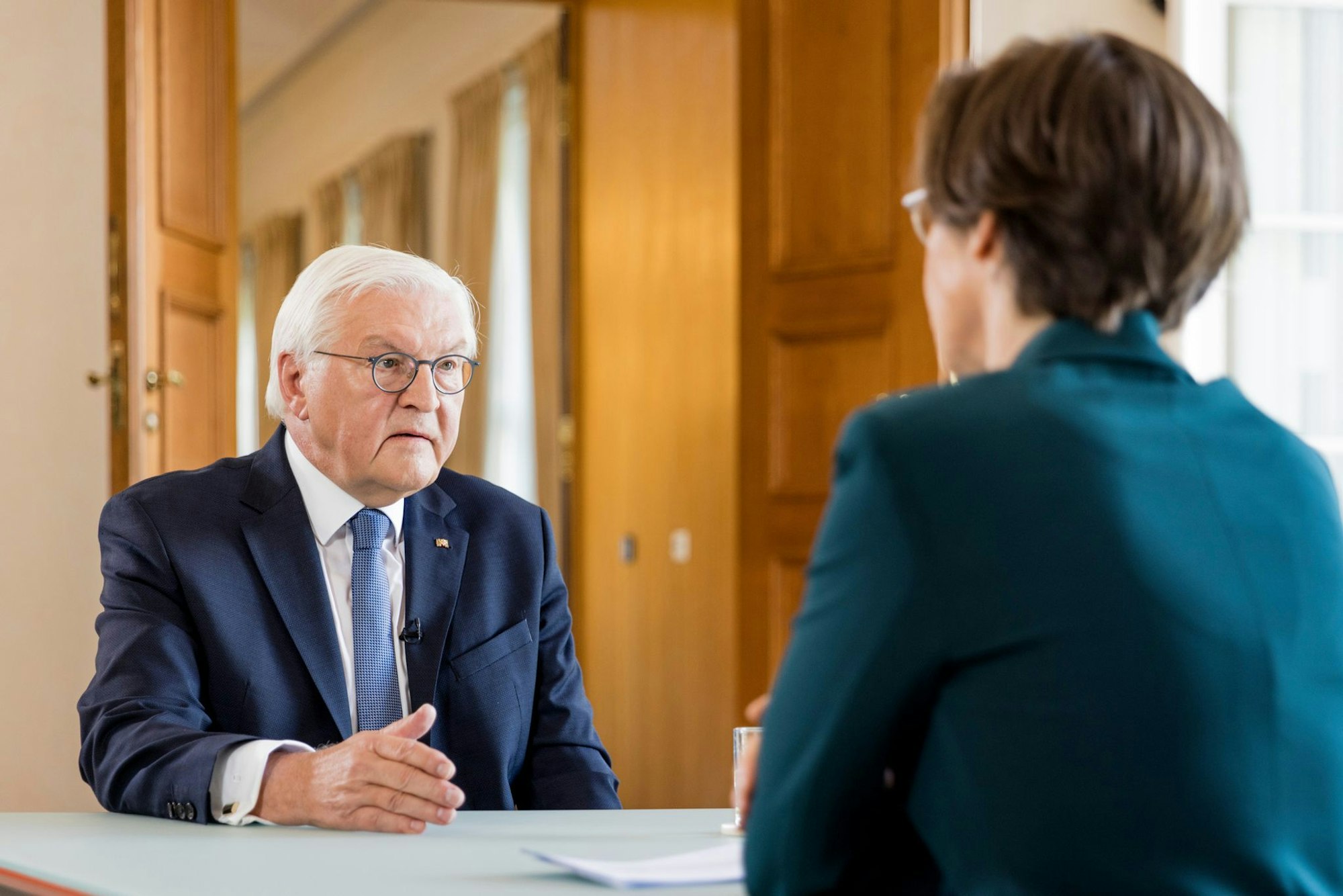Bundespräsident Frank-Walter Steinmeier macht sich für eine Wehrpflicht in Deutschland stark.