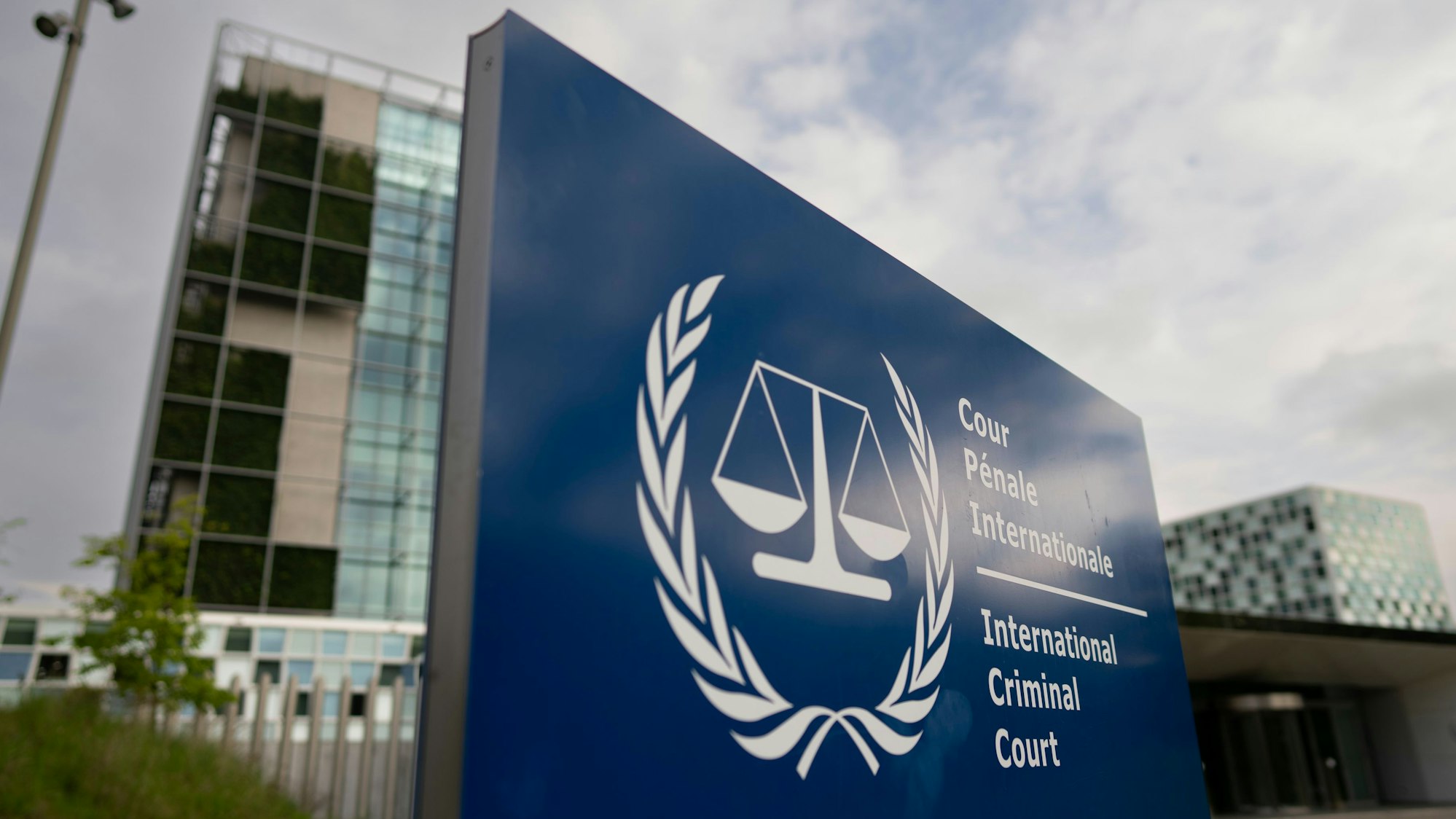 Niederlande, Den Haag: Außenansicht des Internationalen Strafgerichtshofs in Den Haag.