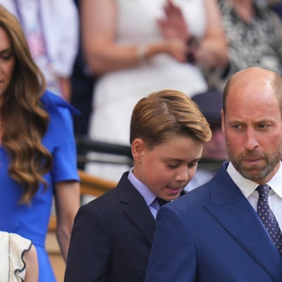 Prinz William und Prinzessin Kate verfolgen das Finale mit ihren Kindern George und Charlotte aus der Royal Box.