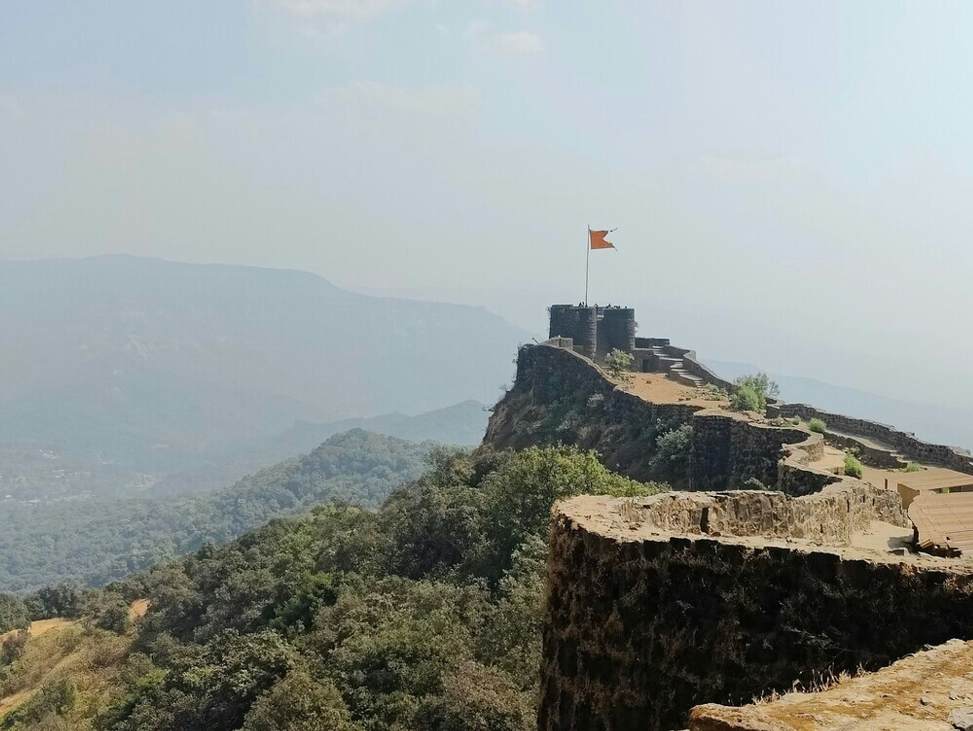Die Pratap-Festung ist eine der historischen Militärlandschaften von Maratha in Indien (Archivbild).