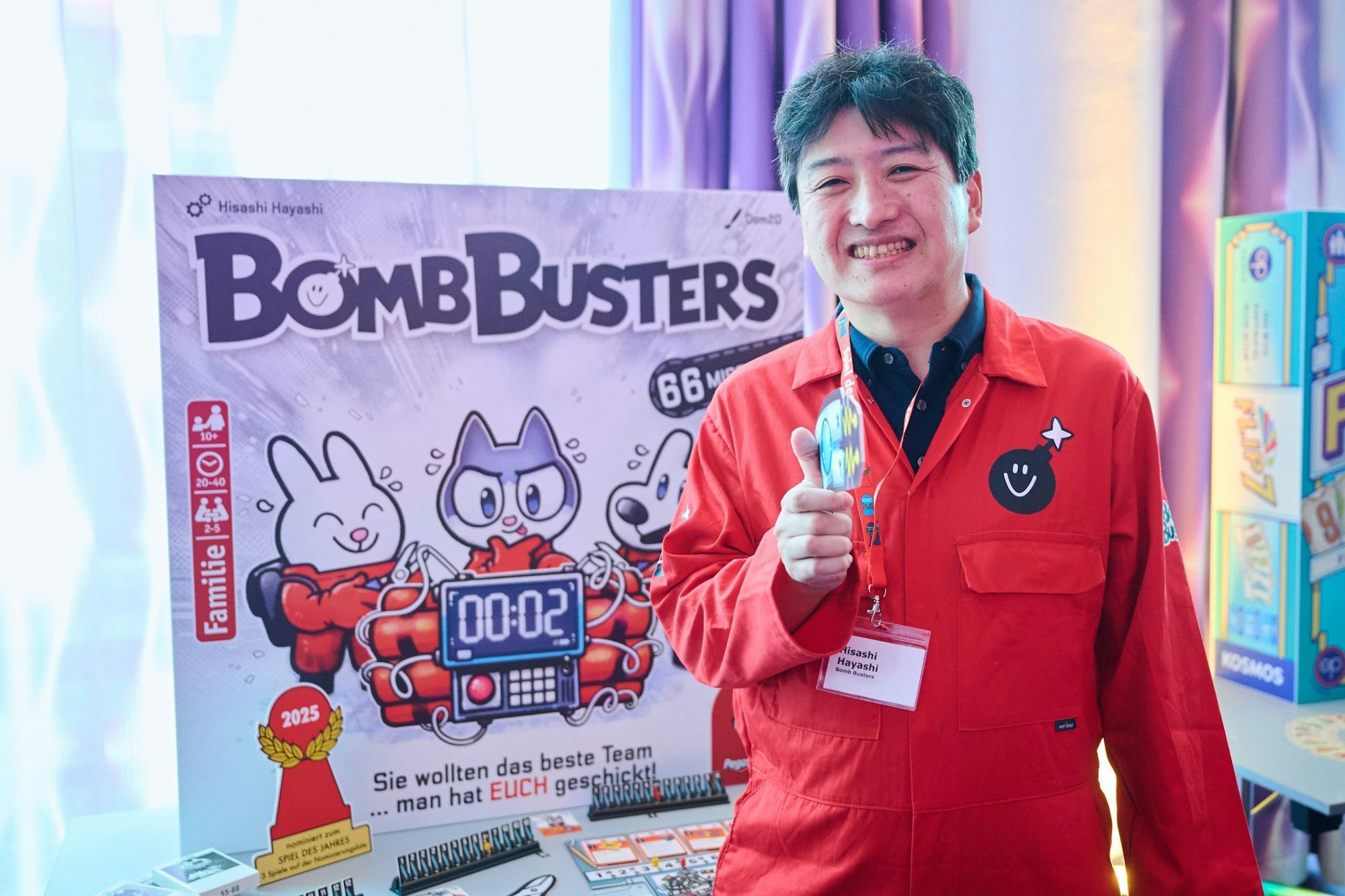 In dem Spiel des Japaners geht es um das Entschärfen von Bomben.
