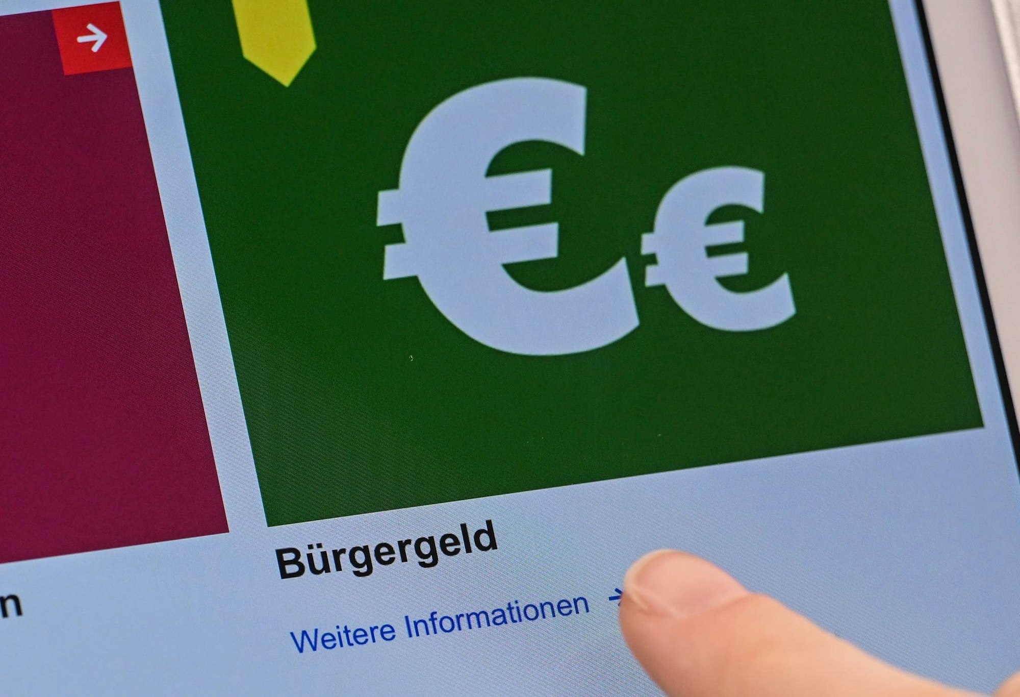 Beim Bürgergeld wollen die Regierungspartner eine Reform auf den Weg bringen.