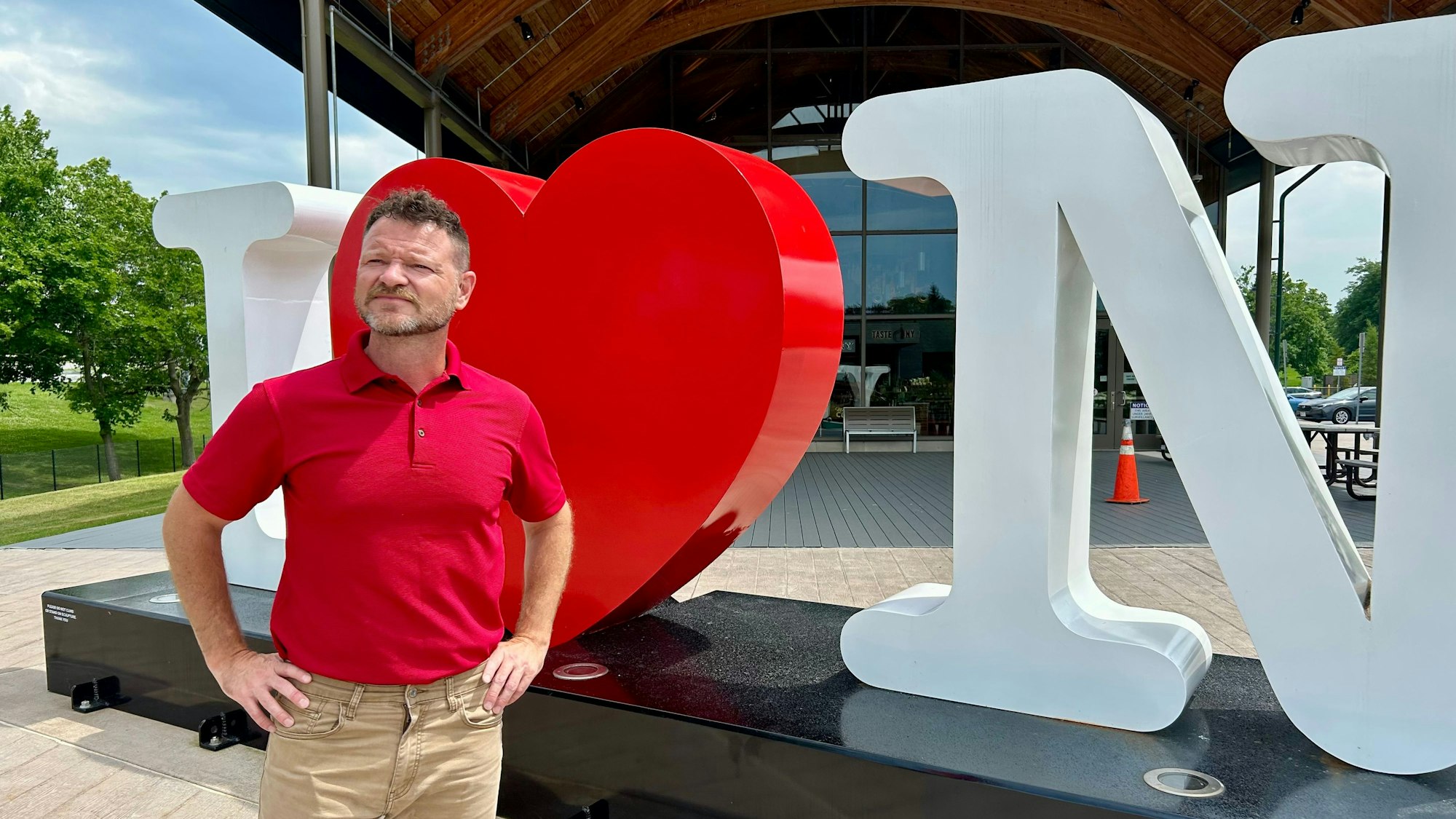 „Das hat mir richtig wehgetan“. Tourismusmanager Corey Fram hat kanadische Vorfahren.