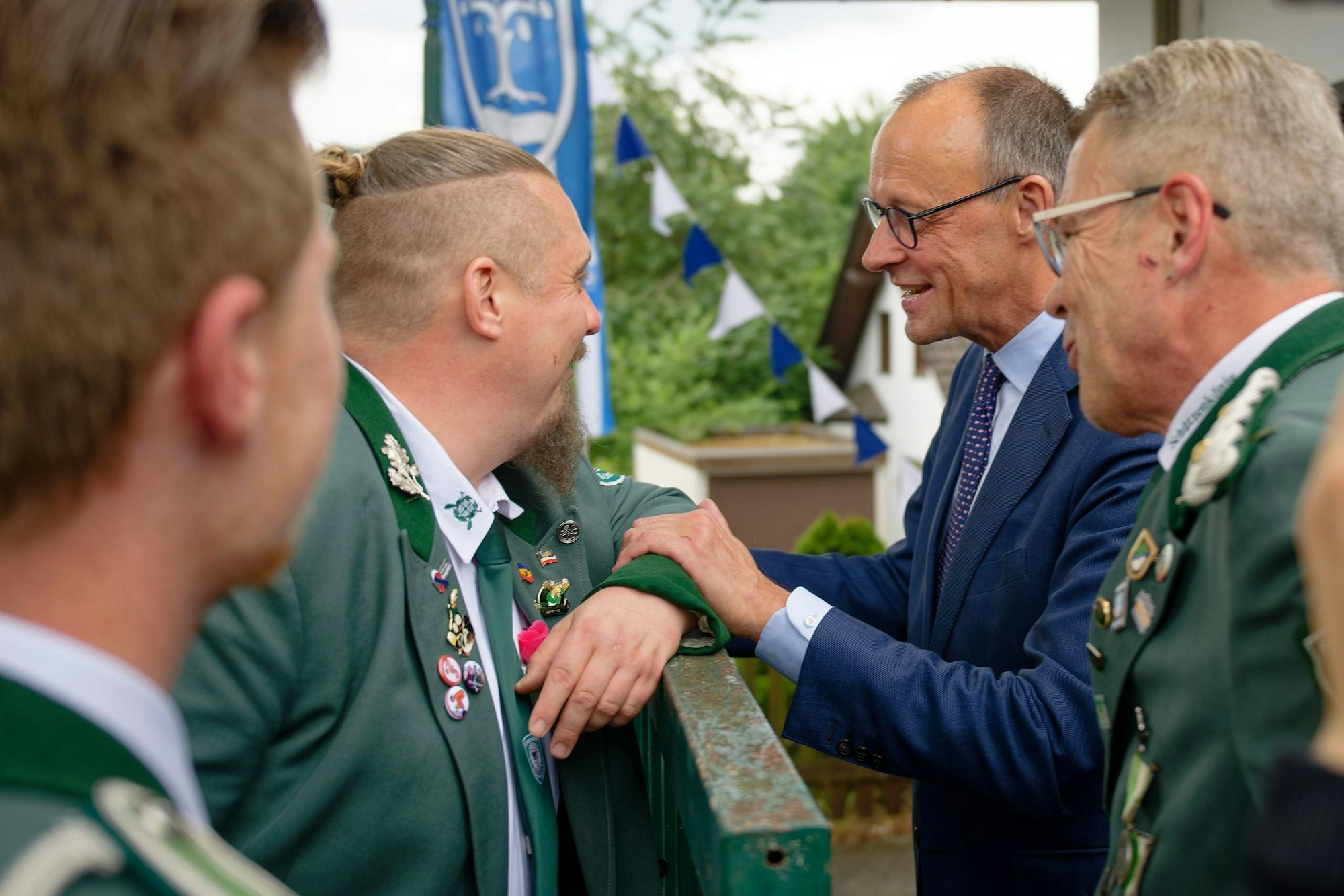 Friedrich Merz ist selbst Mitglied der Schützenbruderschaft St. Stephanus.