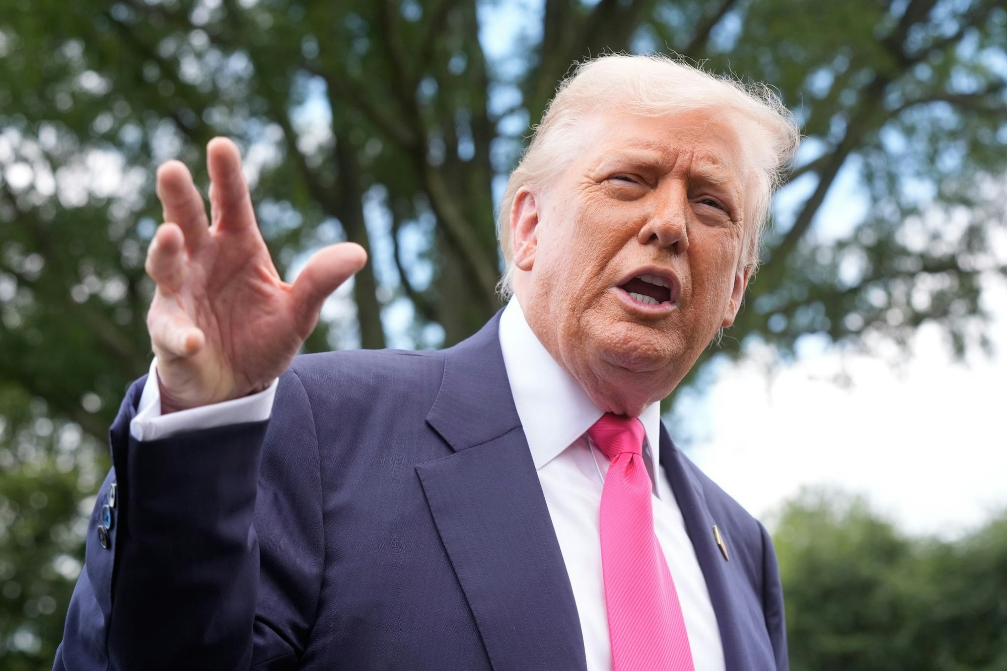 Die USA haben laut Trump nicht vor, der Ukraine Langstreckenraketen zu liefern.