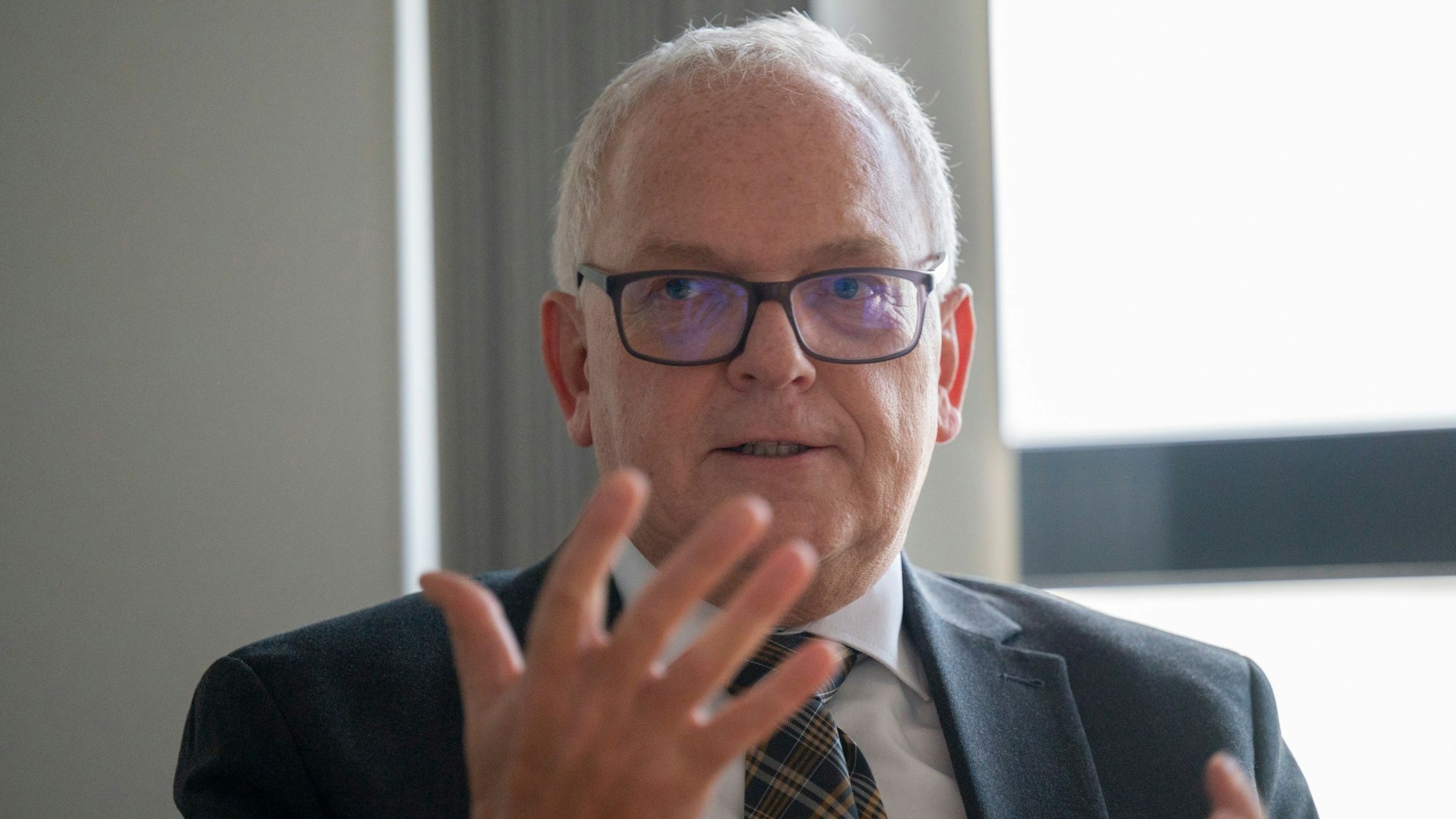 11.12.2023, Köln: Johannes Hermanns ist der neue Polizeipräsident. Foto: Uwe Weiser