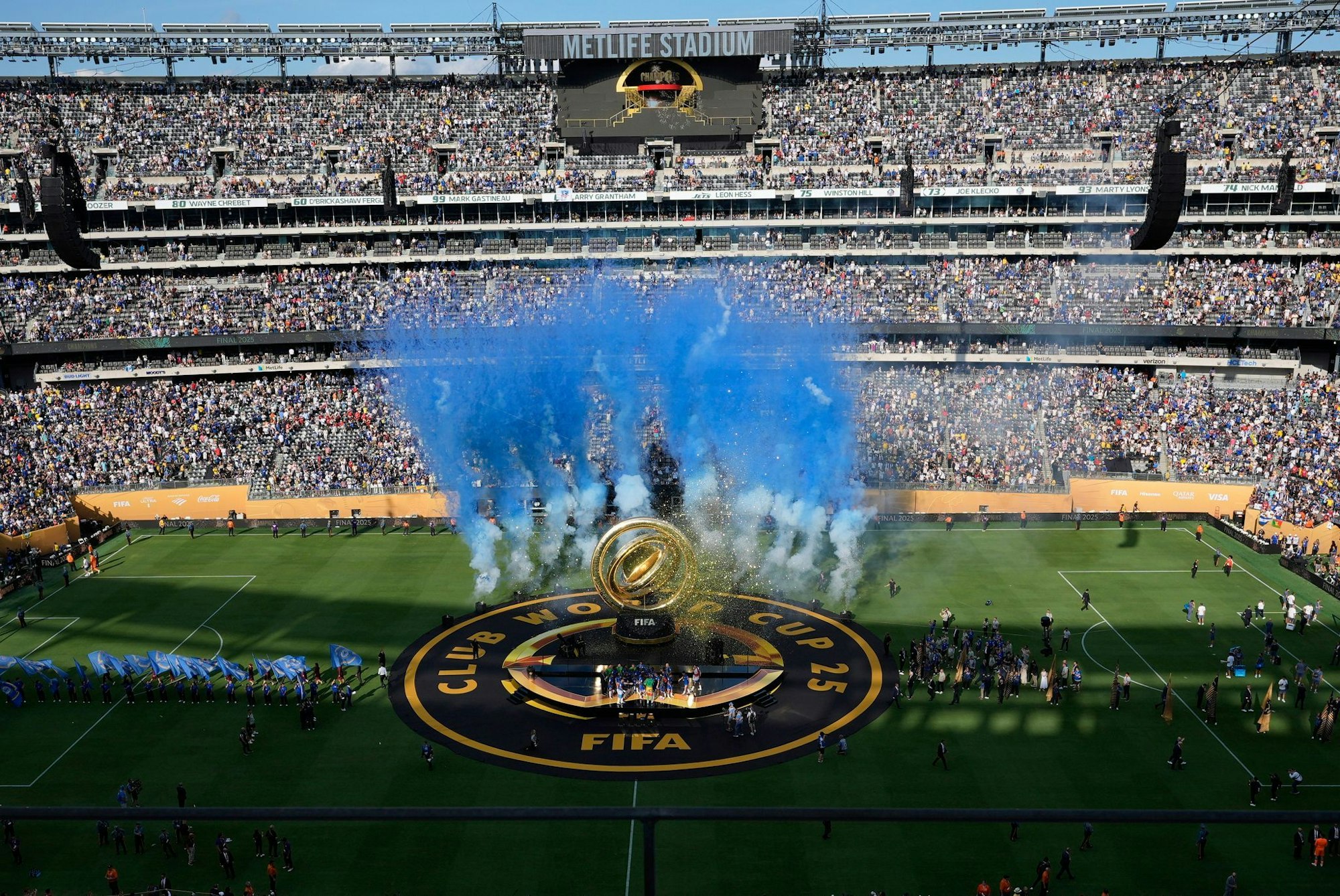 Im MetLife Stadium wird auch das WM-Finale stattfinden.