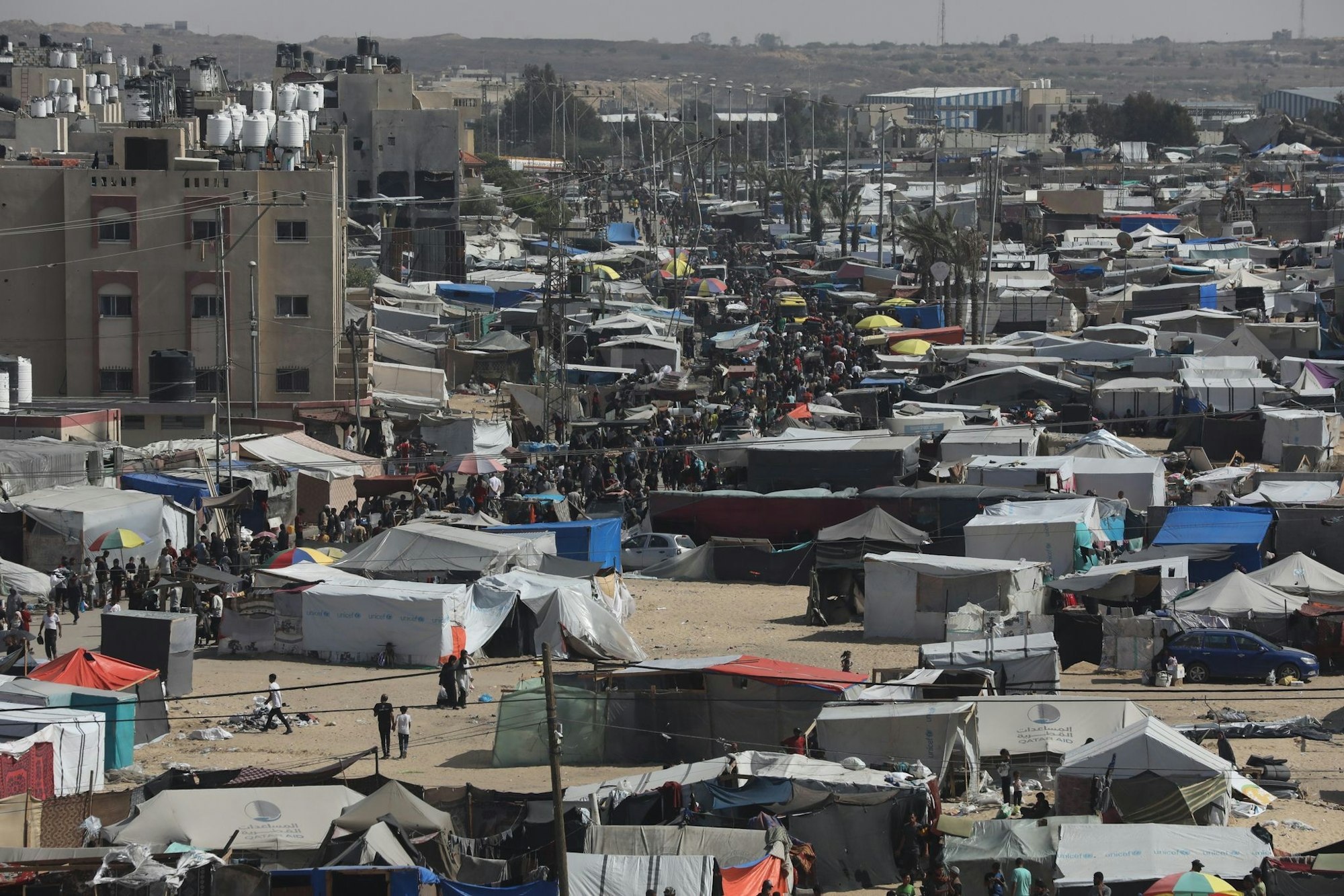 Die Verhandlungen über eine Waffenruhe in Gaza stecken fest. (Archivbild)