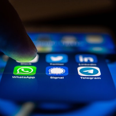 Whatsapp auf dem Handy.