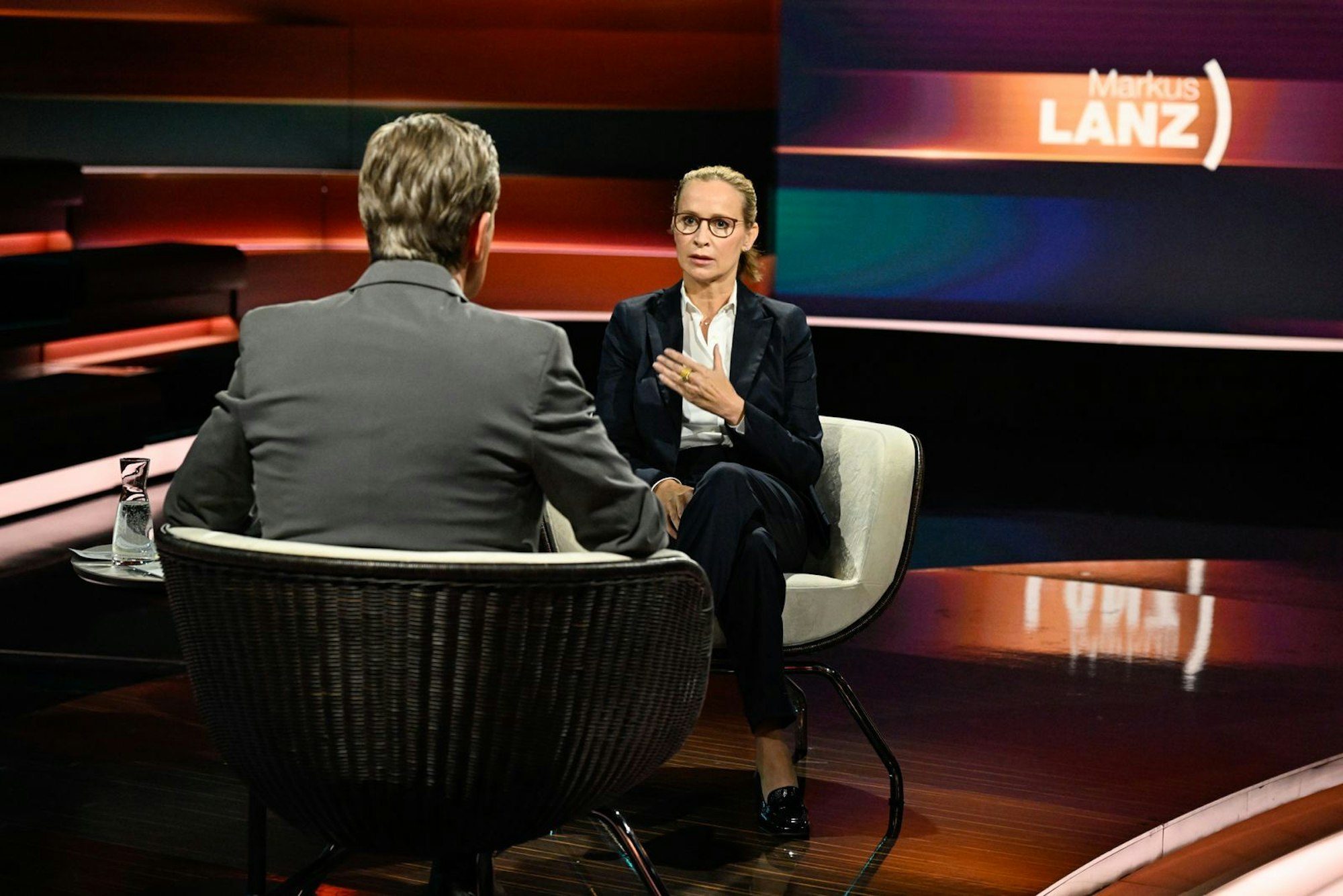 In der Debatte mit ZDF-Moderator Markus Lanz räumte Frauke Brosius-Gersdorf mit einigen Lügen und Fehlbehauptungen rund um ihre Person auf. (Bild: ZDF / Markus Hertrich)