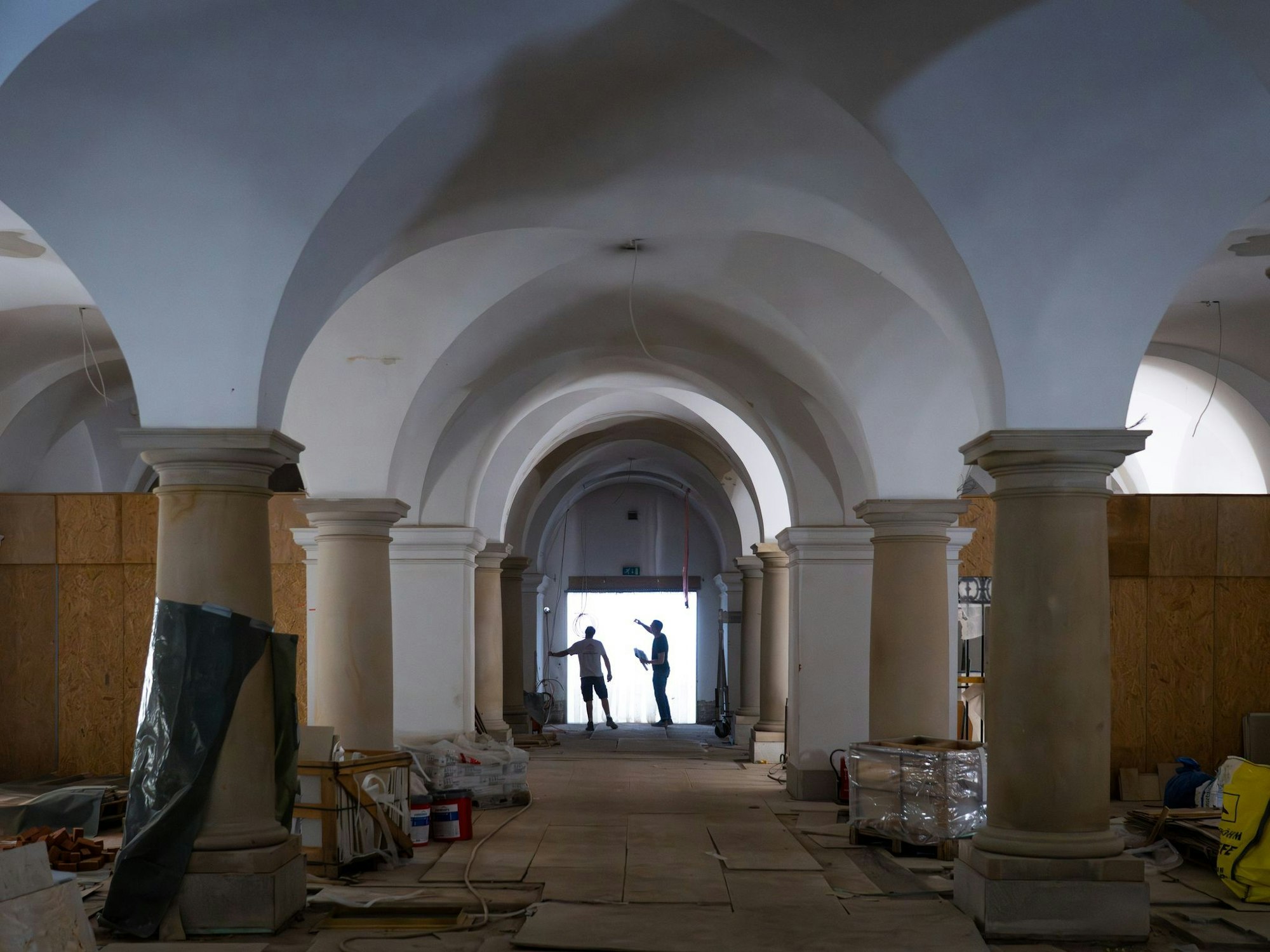 Bald kann man im Berliner Dom wieder zu den Toten hinabsteigen.