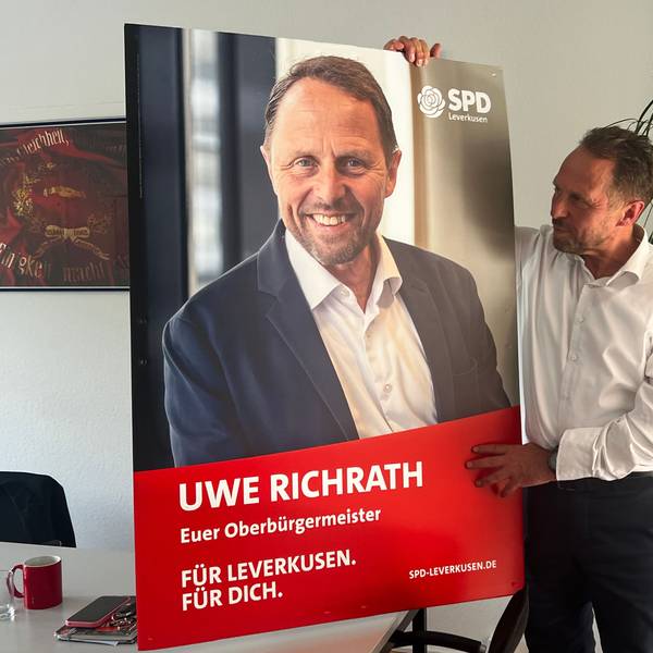 Oberbürgermeister Uwe Richrath, Vorstellung der Wahlkampfsrategie Bild: Ralf Krieger